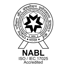 NABL Approved Testing